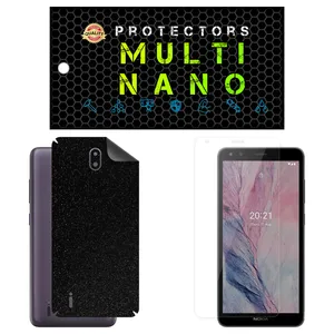 Multi Nano X-SFG Screen Protector For Nokia C01 Plus with back skin