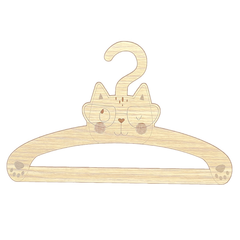 چوب لباسی نوزاد مدل Cat
