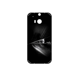 MAHOOT Black Portrait Cover Sticker for HTC One M8