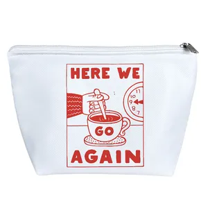 کیف لوازم آرایش دخترانه خندالو مدل Here We Go Again کد 9025