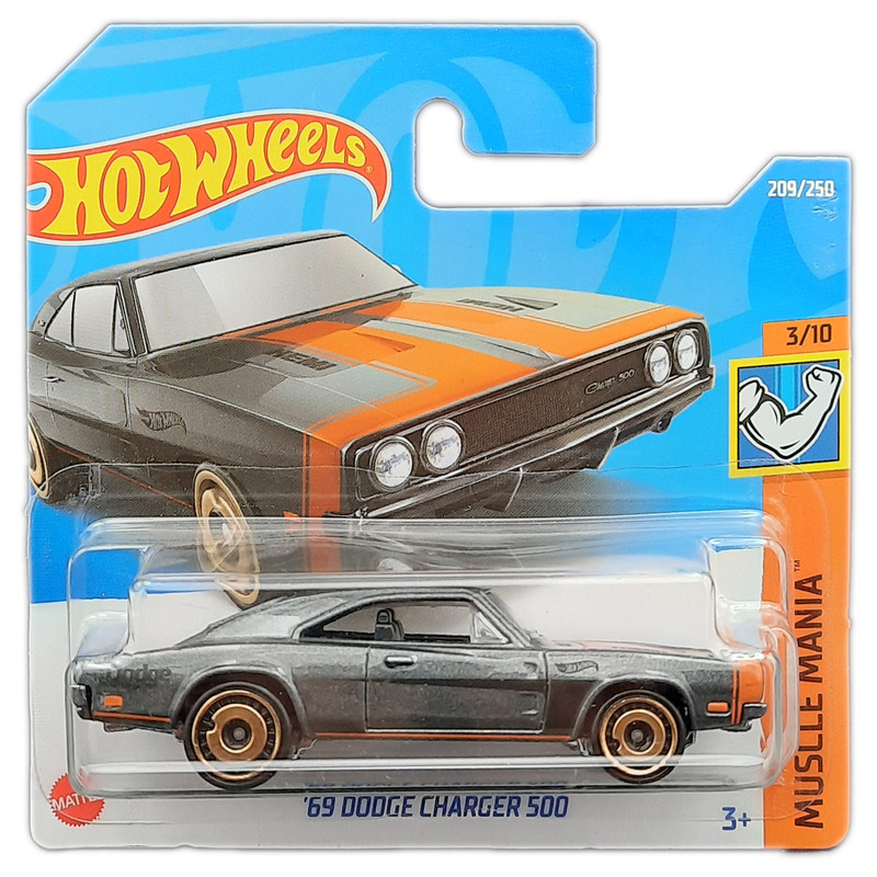 ماشین بازی هات ویلز مدل 69 DODGE CHARGER 500