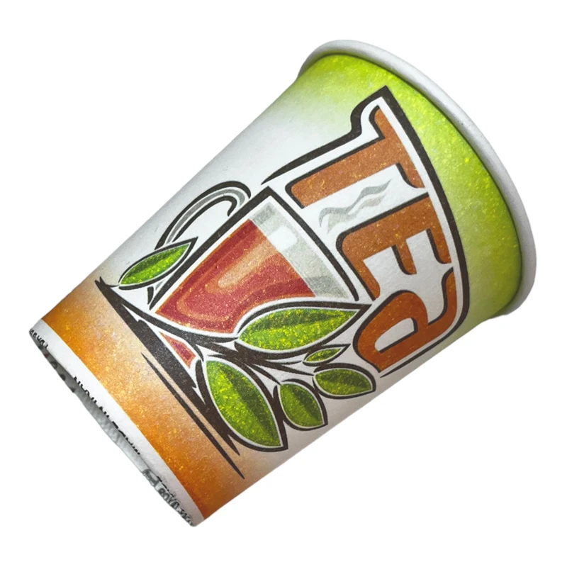 لیوان یکبار مصرف طرح چای بسته 50 عددی