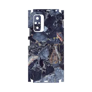 MAHOOT Broken black marble-FullSkin Cover Sticker for Xiaomi Redmi Note 10 Pro Max