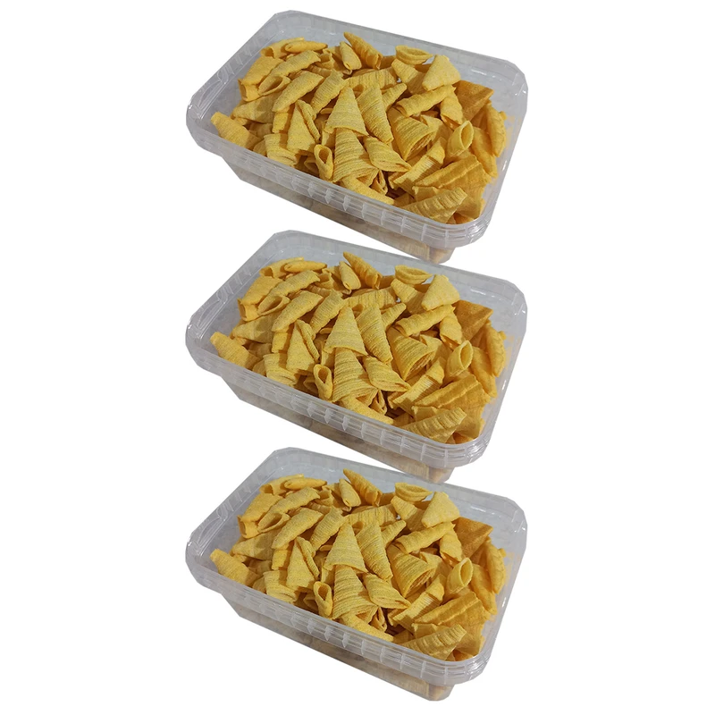 اسنک بلز پنیر ناچو - 600 گرم بسته 3 عددی