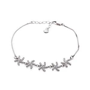 دستبند نقره زنانه مدل DZ1027