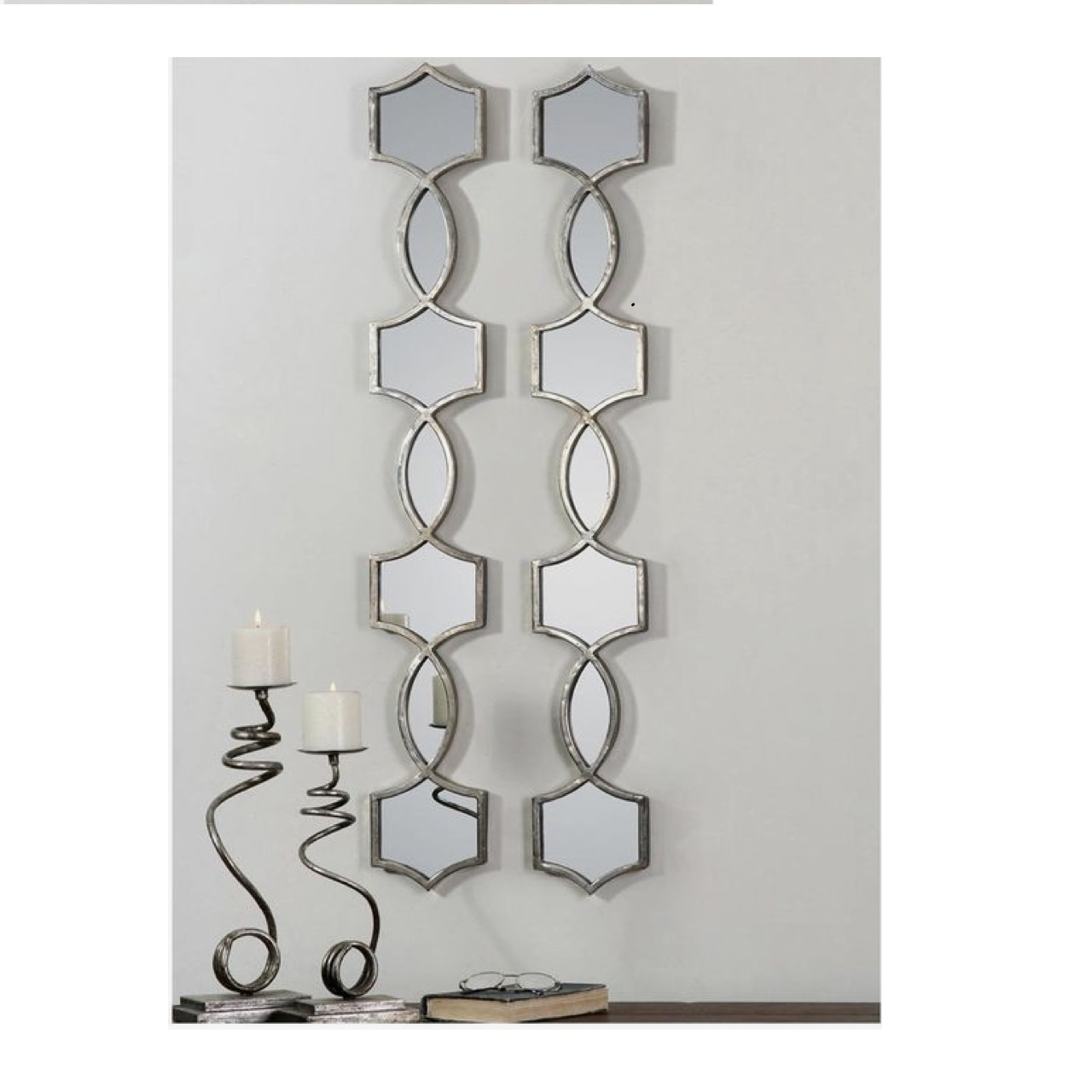 آینه دکوراتیو مدل MDT508-N مجموعه دو عددی