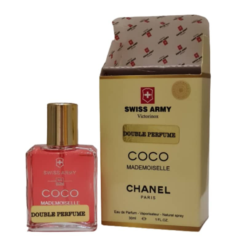 عطر جیبی زنانه سوئیس آرمی مدل Coco Mademoiselle حجم 30 میلی لیتر