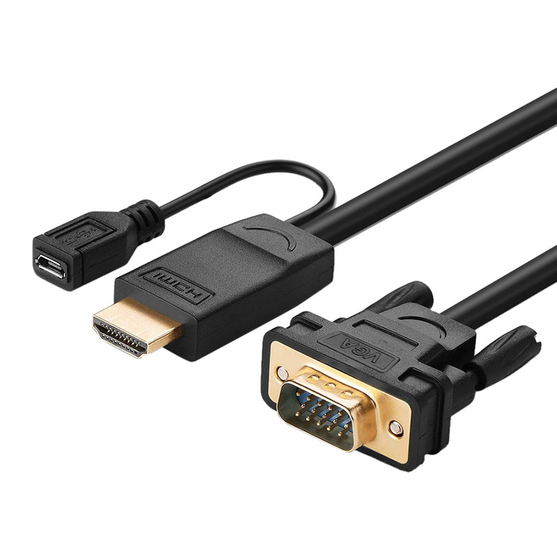 کابل تبدیل HDMI به micro USB / VGA یوگرین مدل MM101-30449 طول 1.5 متر