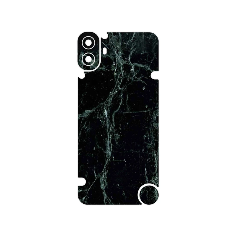 برچسب پوششی ماهوت مدل Graphite_Green_Marble مناسب برای گوشی موبایل ناتینگ CMF Phone 1