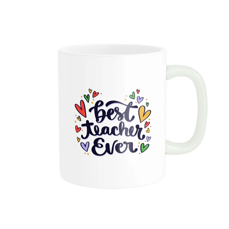 ماگ پادآفرین مدل مناسبتی طرح روز معلم مبارک کد p8933