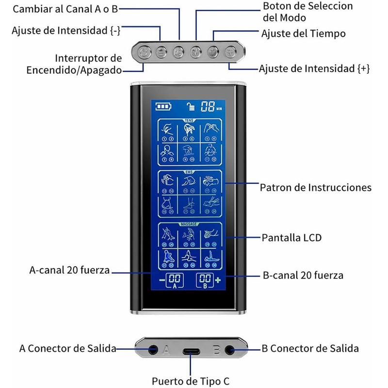 تنس عضلانی مدل MH-1 085