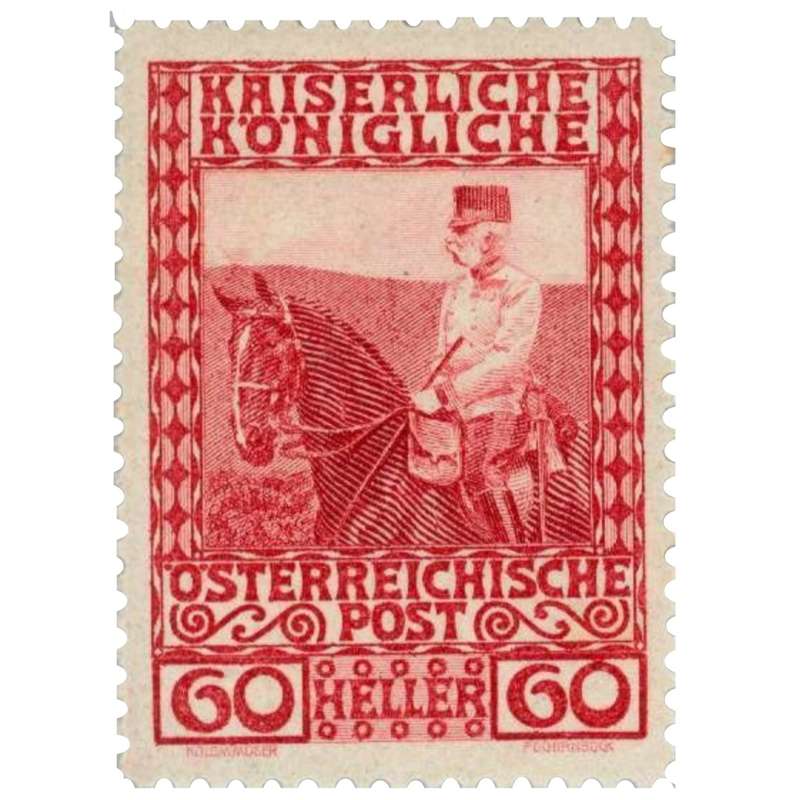 تمبر یادگاری مدل کشور اتریش 1898