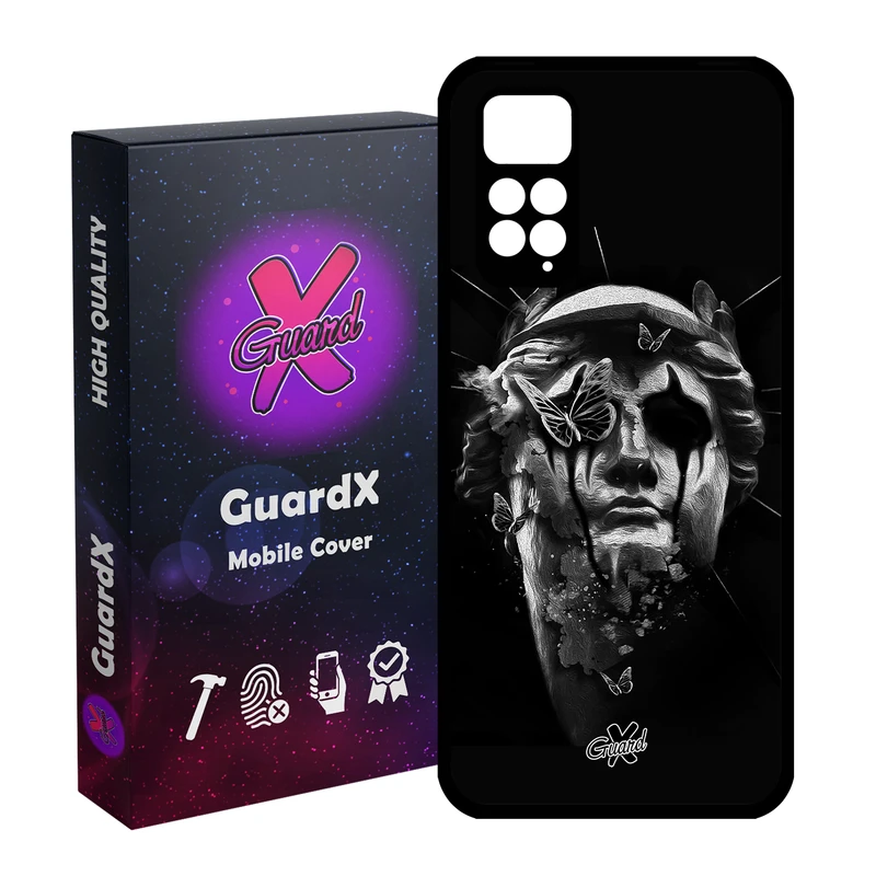کاور گارد ایکس طرح مرد مدل Glass10278 مناسب برای گوشی موبایل شیائومی Redmi Note 11S/ Note 11 4G