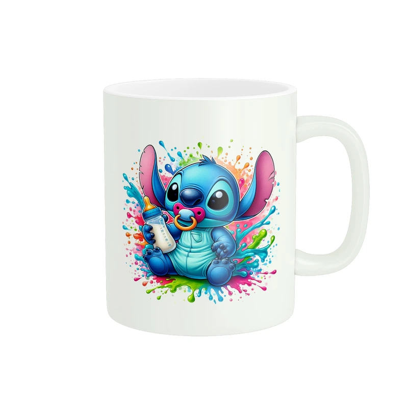 ماگ پادآفرین مدل کارتون استیچ و لیلو Stitch کد PM3897