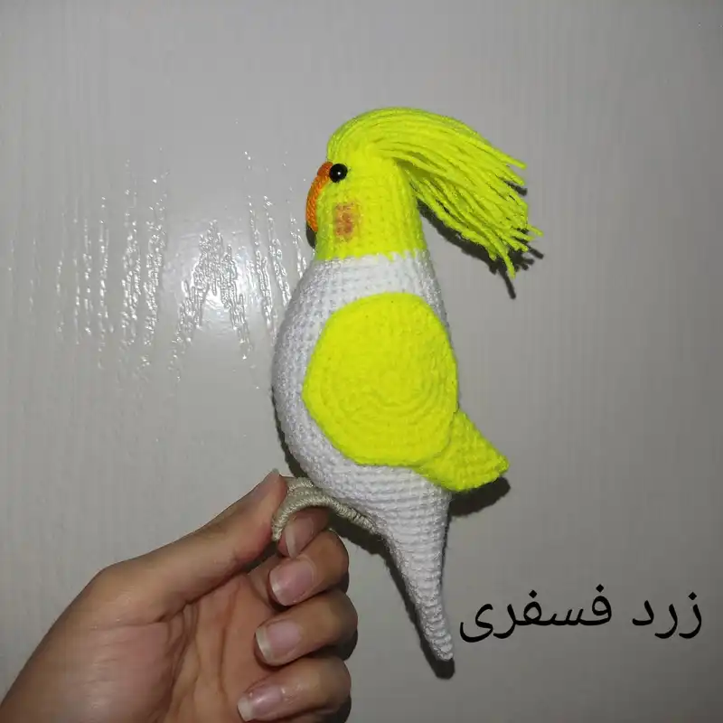 عروسک بافتنی مدل عروس هلندی لوتینو