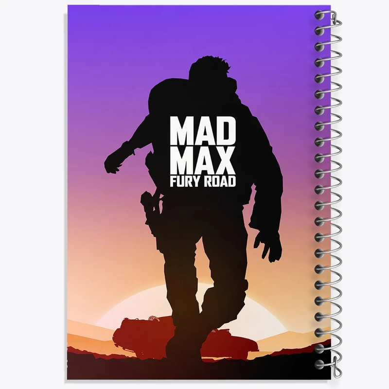 دفتر نت موسیقی 50 برگ خندالو مدل مکس دیوانه (Mad Max) کد F713