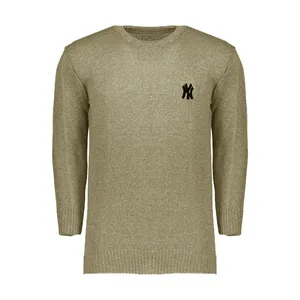 پلیور بافت مردانه مدل یقه گرد کد NY-NES