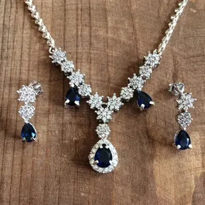 نیم ست نقره زنانه  کد 2051