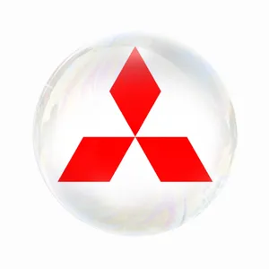 مگنت عرش طرح لوگو ماشین میتسوبیشی Mitsubishi کد Asm3473