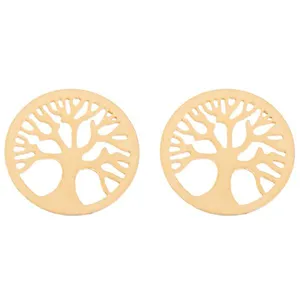 گوشواره طلا 18 عیار زنانه کانیار گالری کد GOA13