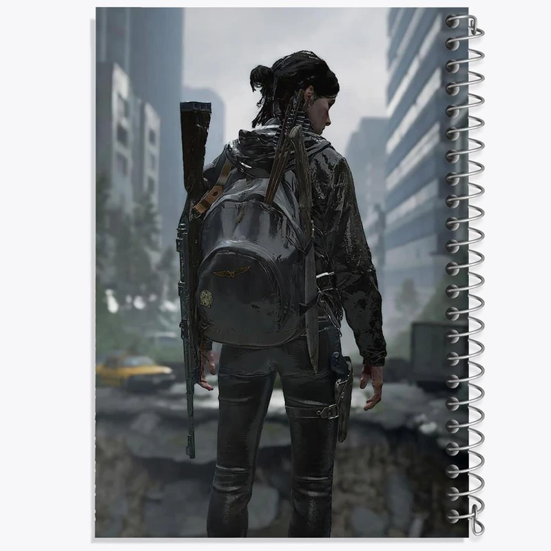 دفتر مشق 50 برگ خندالو مدل بازی د لست آف آس The Last Of Us کد 30107