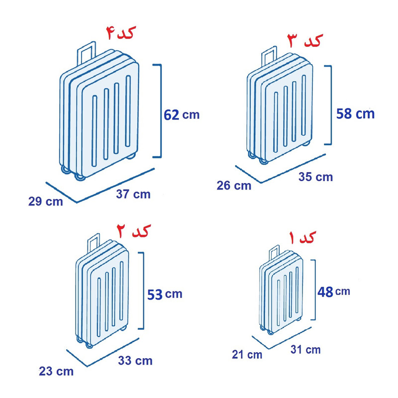 چمدان کودک مدل دختر کفشدوزکی کد 3