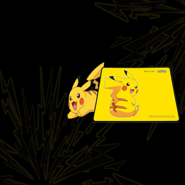 ماوس گیمینگ ریزر مدل Deathadder به همراه ماوس پد مدل Pikachu 2