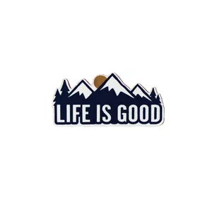 استیکر لپتاپ طرح life is good کد 045