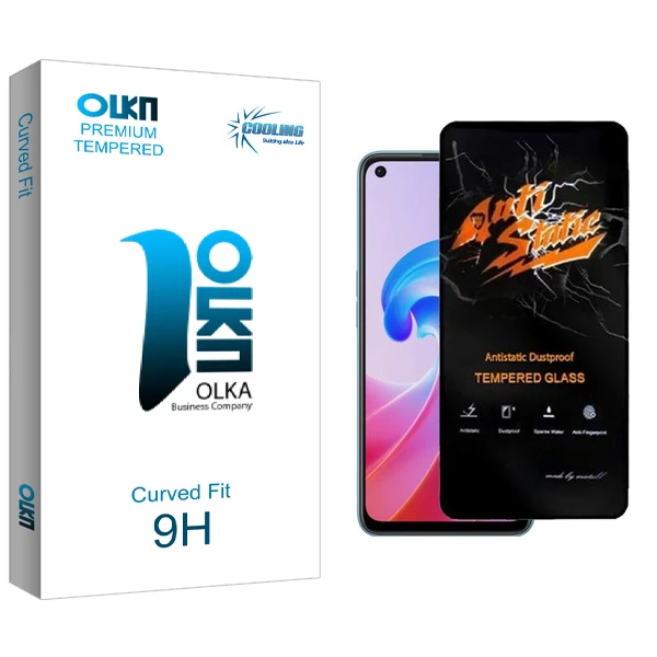 محافظ صفحه نمایش کولینگ مدل Olka Antistatic مناسب برای گوشی موبایل اوپو A96