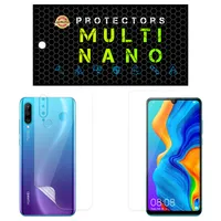 محافظ صفحه نمایش مولتی نانو مدل X-SFT مناسب برای گوشی موبایل هوآوی P30 Lite به همراه محافظ پشت