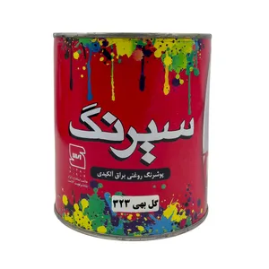 پوشرنگ روغنی براق الکیدی گل بهی سیرنگ مدل G323 وزن 980 گرم