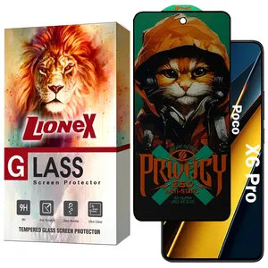 Lionex CATPRVL Privacy Screen Protector Suitable For Xiaomi Poco X6 Pro