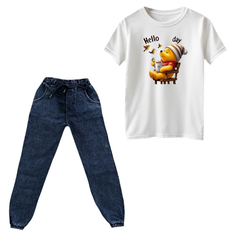 ست تی‌شرت و شلوار پسرانه مدل پو کد ۴۰