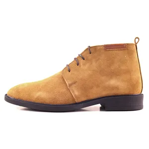 نیم بوت مردانه چرم آرا مدل sh088 کد sh