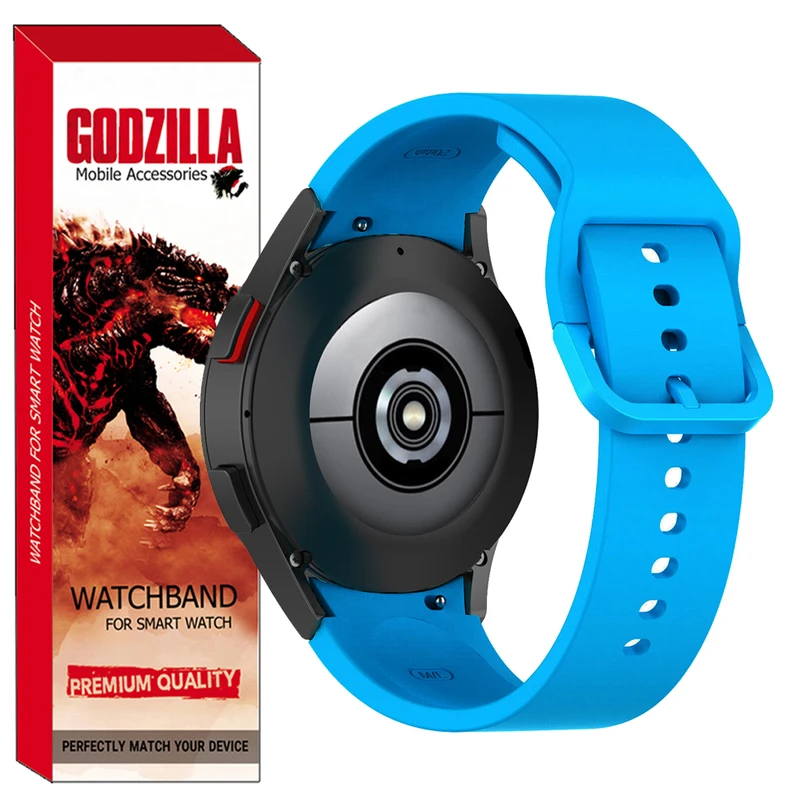 بند گودزیلا مدل SILIK-W مناسب برای ساعت هوشمند سامسونگ Galaxy Watch6 Classic 43mm