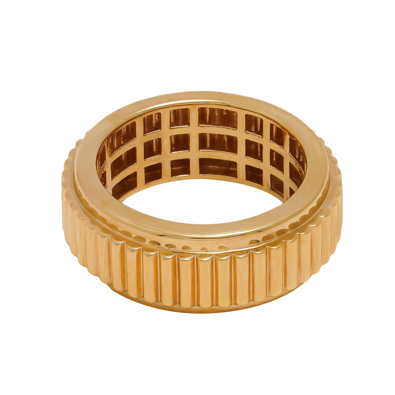 انگشتر طلا 18 عیار زنانه لاوین مدل لنا سایز 54