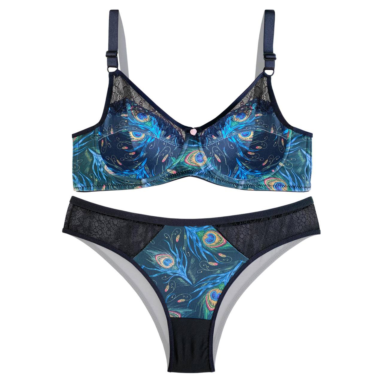 ست شورت و سوتین زنانه نوشه پوش مدل 6607