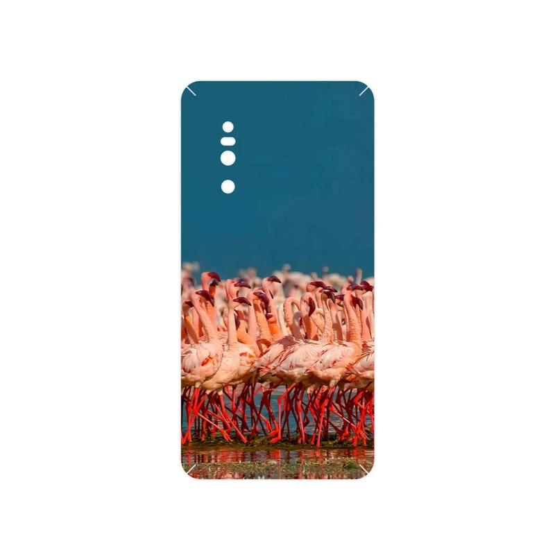 برچسب پوششی ماهوت مدل Flamingo مناسب برای گوشی موبایل ویوو X27