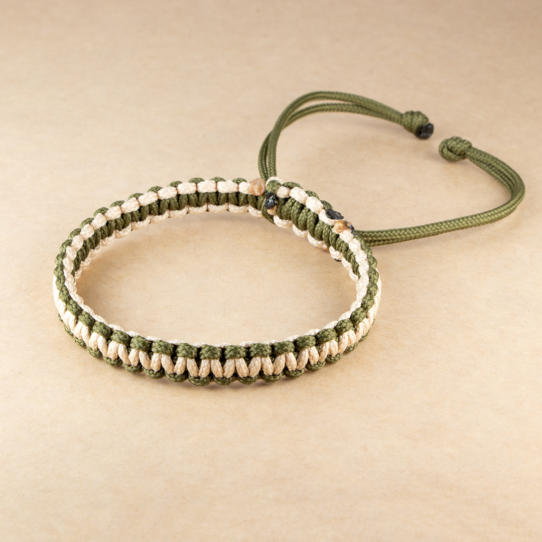 دستبند مدل بافت میکروکورد ZA-MC03