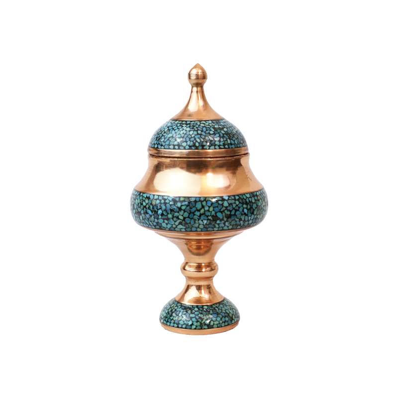 قندان فیروزه کوبی کد FGH2102