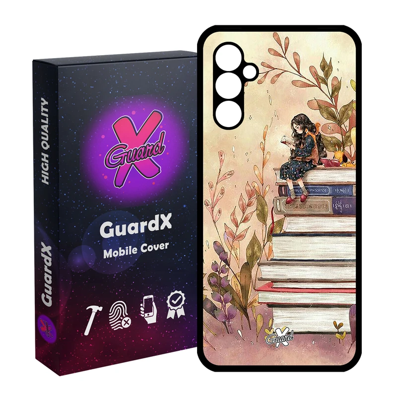 کاور گارد ایکس طرح دختر مدل Glass10313 مناسب برای گوشی موبایل سامسونگ Galaxy A24/A24 4G/M34 5G