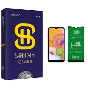 Atouchbo Shiny Glass Screen Protector For Samsung سامسونگ Galaxy A01 / M01