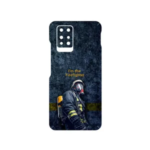 MAHOOT Firefighter Cover Sticker for Infinix Note 10 Pro
