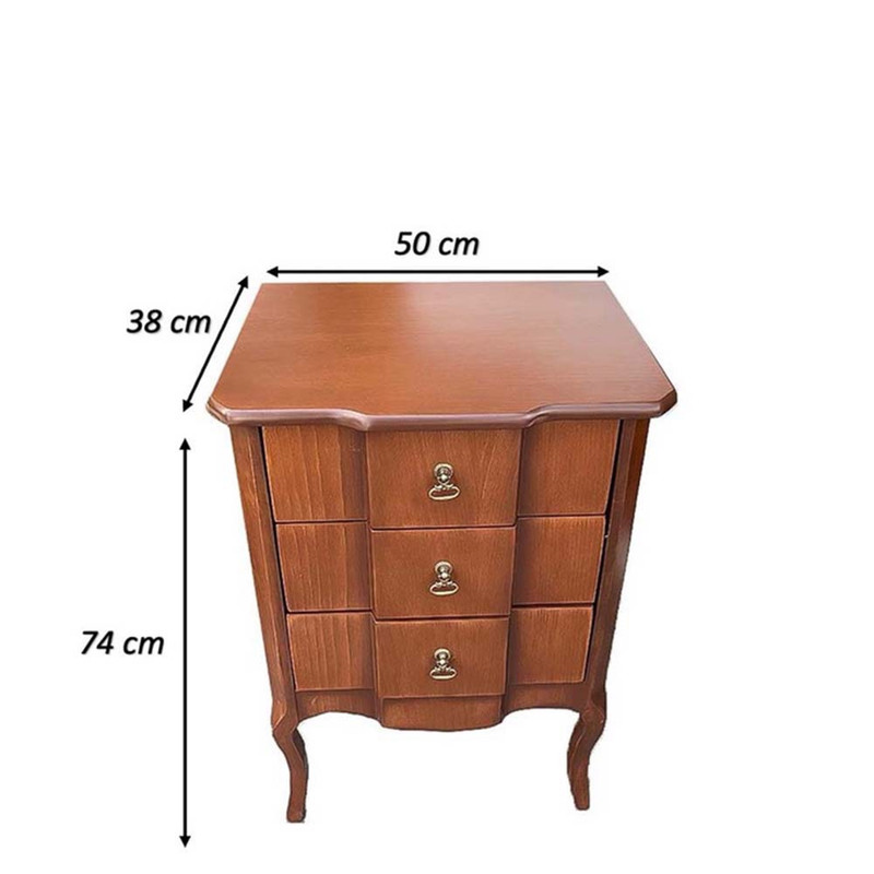 میز تلفن مدل G10 سه کشو