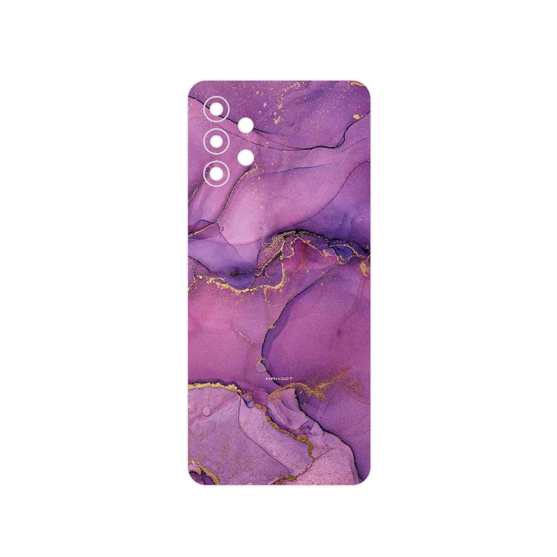 برچسب پوششی ماهوت مدل Purple Marble مناسب برای گوشی موبایل سامسونگ Galaxy M32 5G