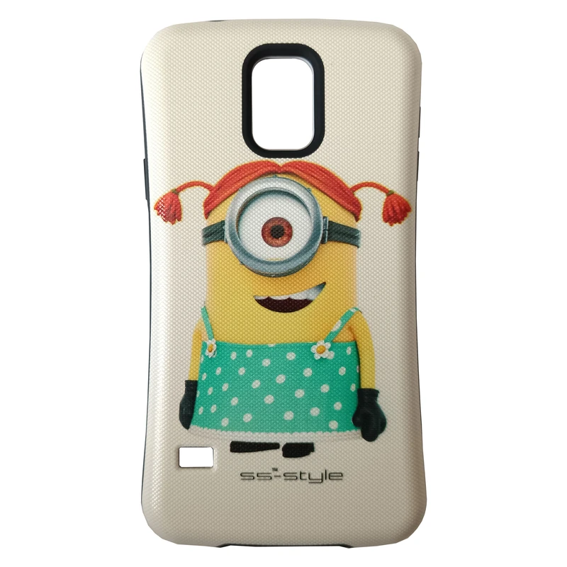 کاور مدل 360 درجه ضد ضربه کد 14-0 طرح مینیون ها مناسب برای گوشی موبایل سامسونگ Galaxy S5