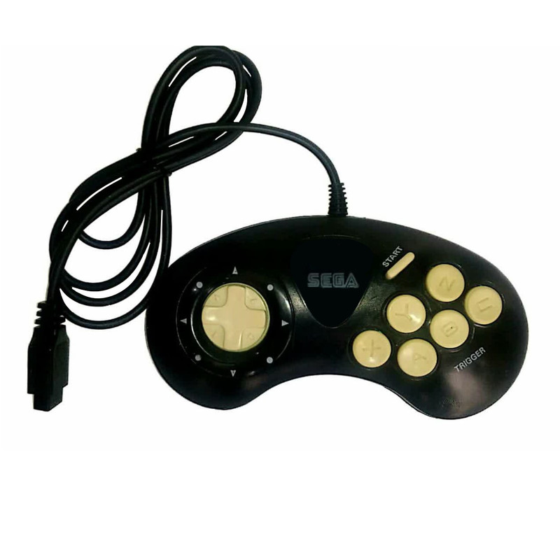 دسته بازي سگا مگادرايو مدل TURBO SEGA XYZ ORGINAL كد 007
