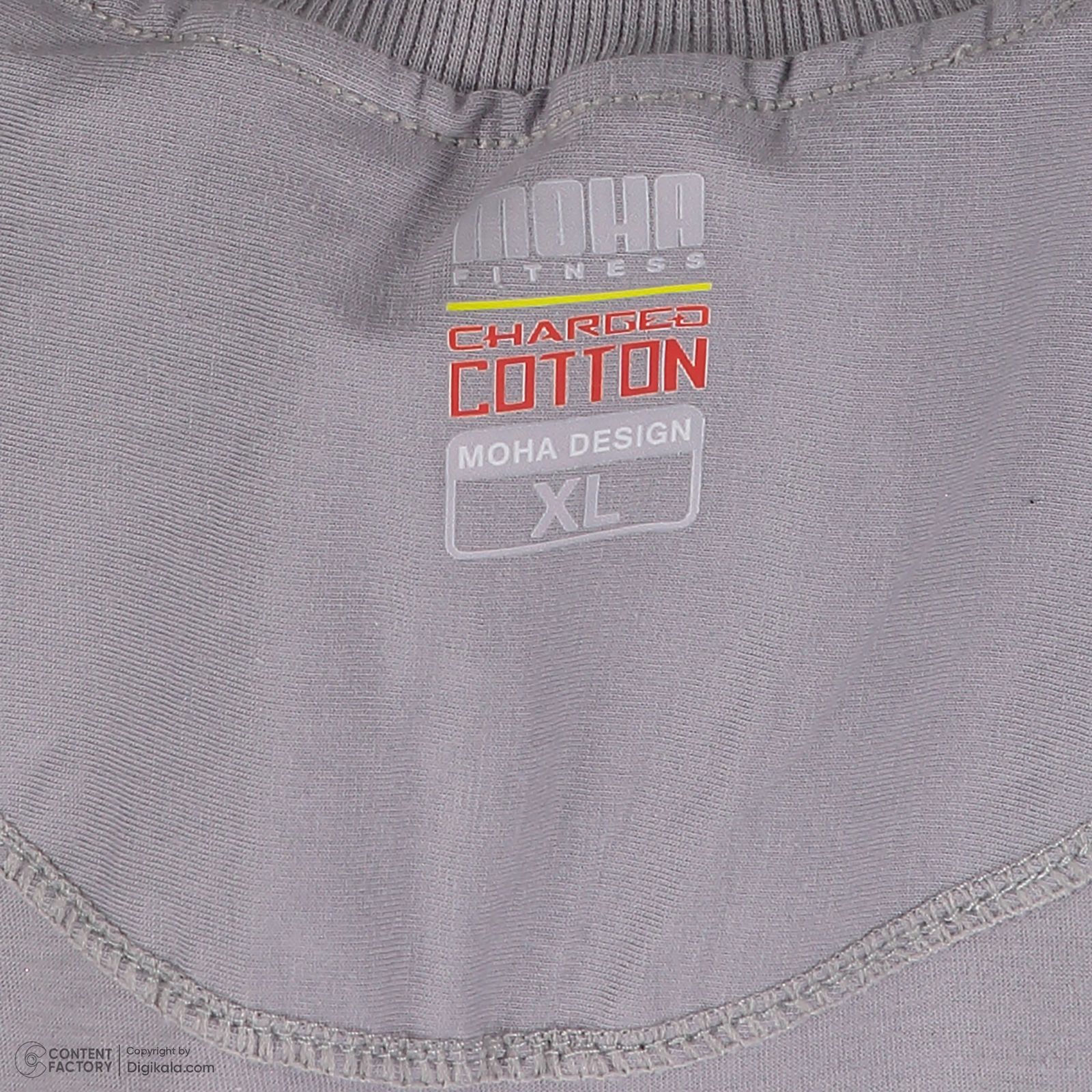 تی شرت آستین کوتاه مردانه موها فیتنس مدل FLOWER - TO -  - 7