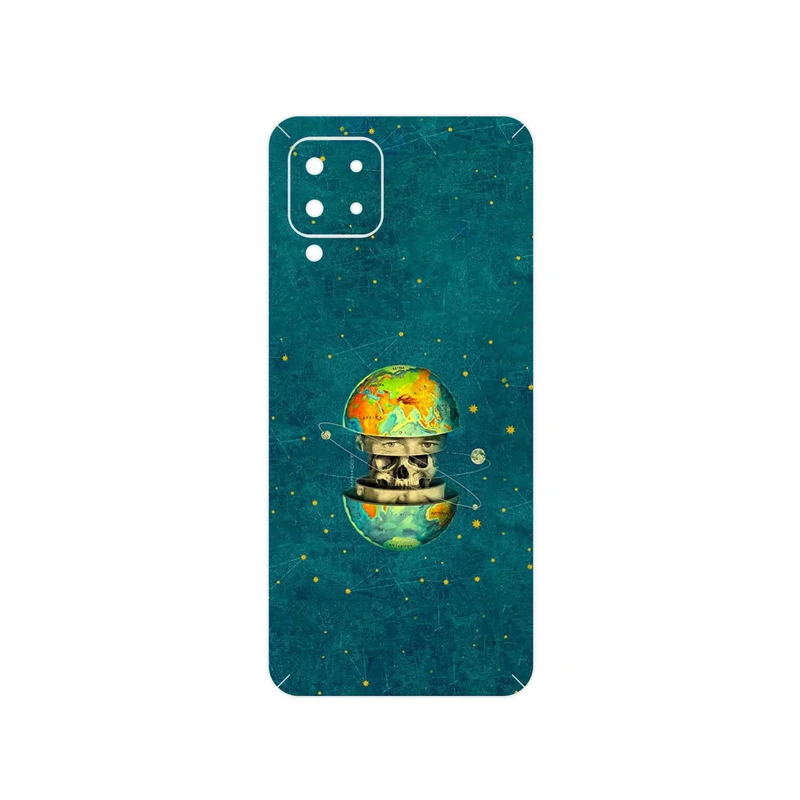 برچسب پوششی ماهوت مدل Collage of Earth Face مناسب برای گوشی موبایل سامسونگ Galaxy M22