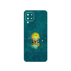 MAHOOT Collage of Earth Face Cover Sticker for Samsung Galaxy M22